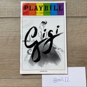 PLAYBILL Gigi (OBC & Pride)
